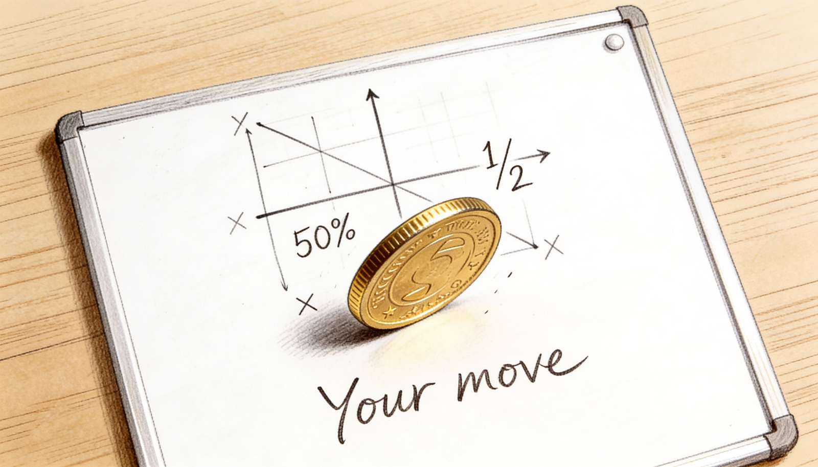 Why Your Best Move Is a Coin Flip (Literally)